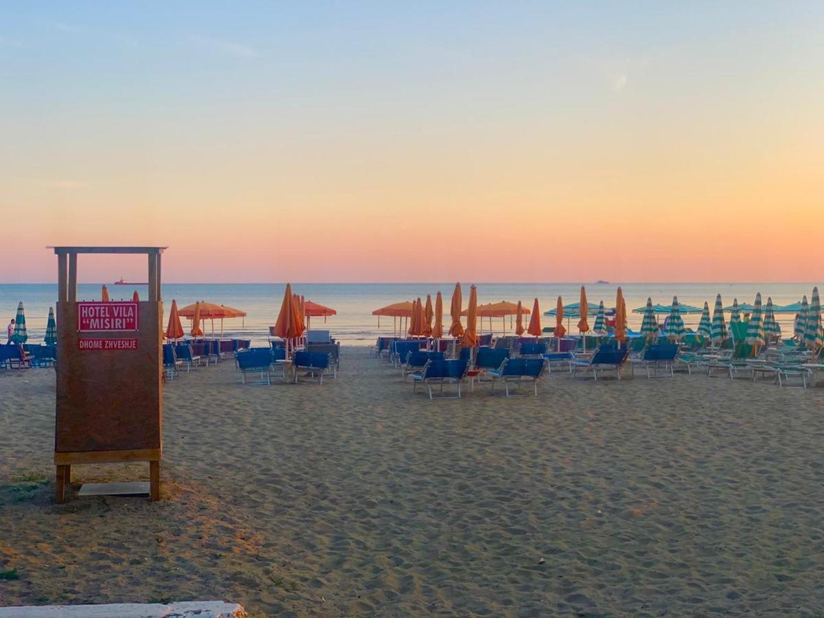 Hotel Vila Misiri Durres Bagian luar foto