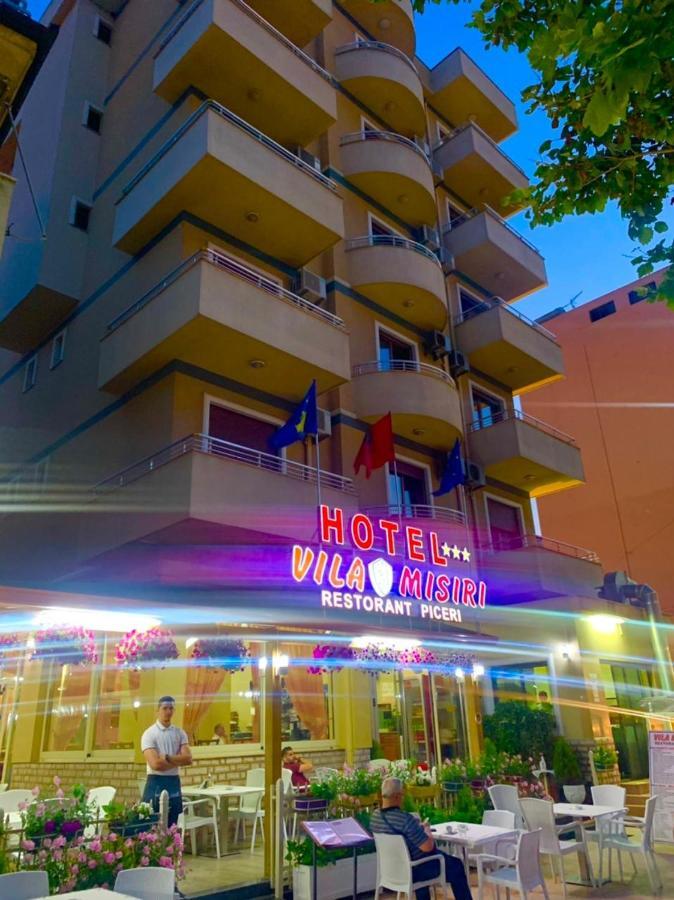 Hotel Vila Misiri Durres Bagian luar foto